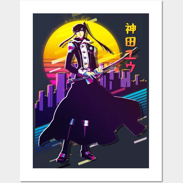 D.Gray-man Yu Kanda Wall Art by 80sRetro